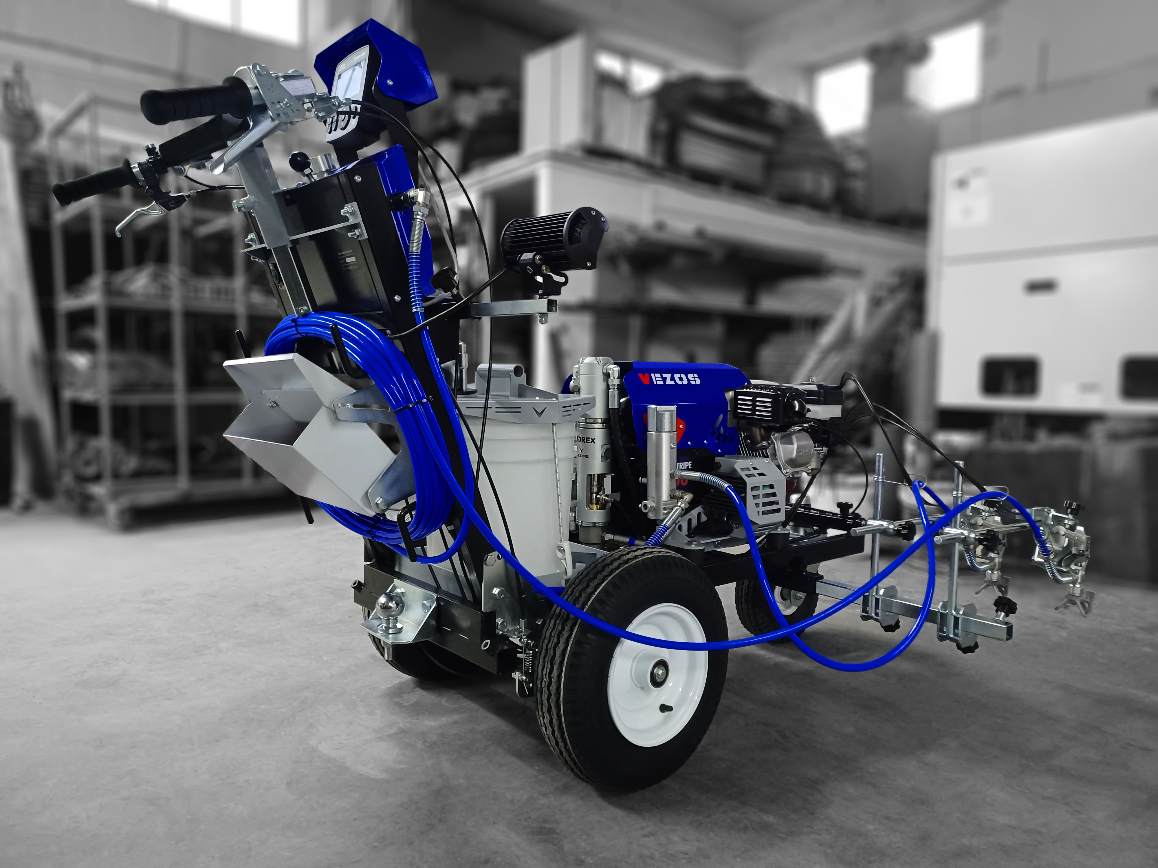 parking lot line striper vezos prostripe 200