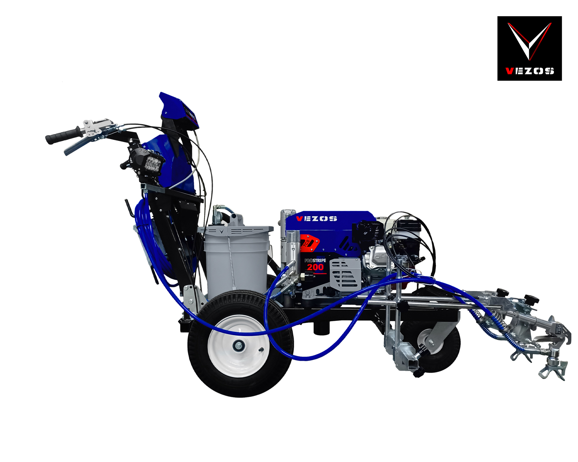 Walk Behind Line Striper VEZOS PROSTRIPE 200 LINEMATIC 2 Automatic Gun