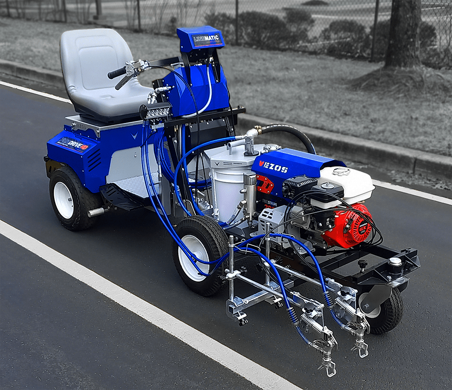 parking lot line striper vezos prostripe 200